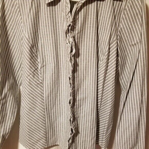 Orvis Button Up Shirt Size 8 Gray - Picture 3 of 5
